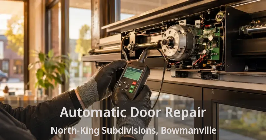 Automatic Door Repair North-King Subdivisions, Bowmanville - ON