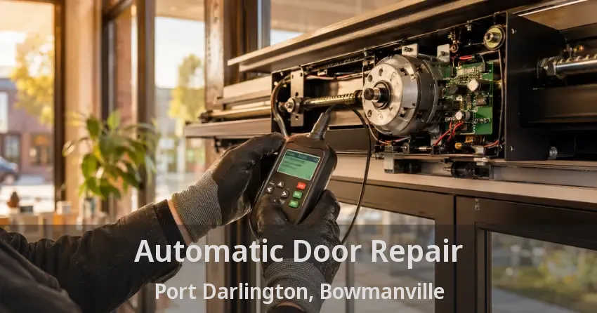 Automatic Door Repair Port Darlington, Bowmanville - ON
