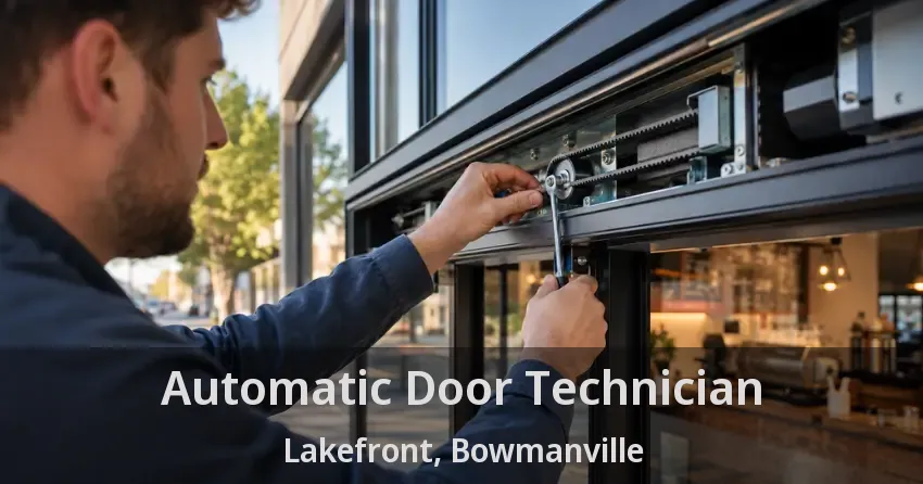 Automatic Door Technician Lakefront, Bowmanville - ON