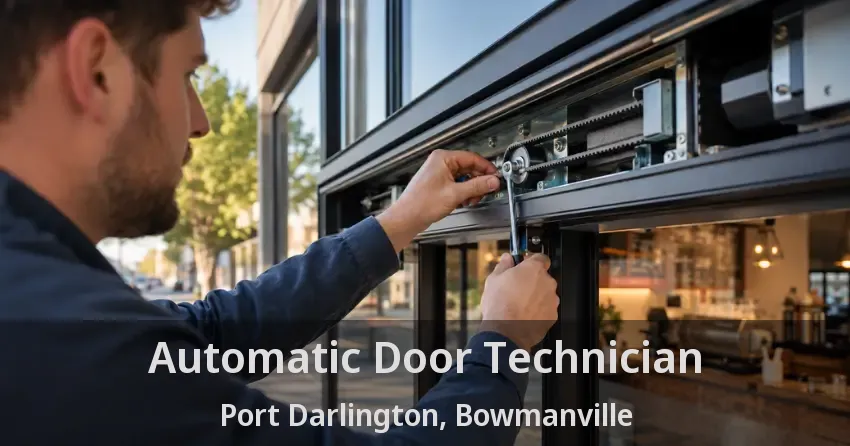 Automatic Door Technician Port Darlington, Bowmanville - ON