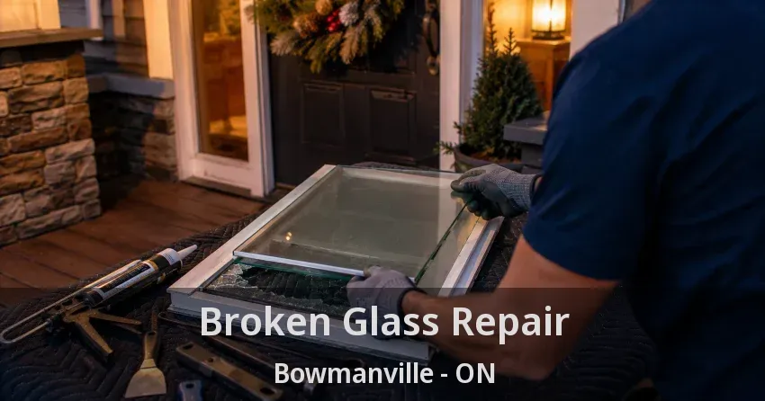 Broken Glass Repair Bowmanville - ON
