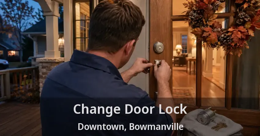 Change Door Lock Downtown, Bowmanville - ON