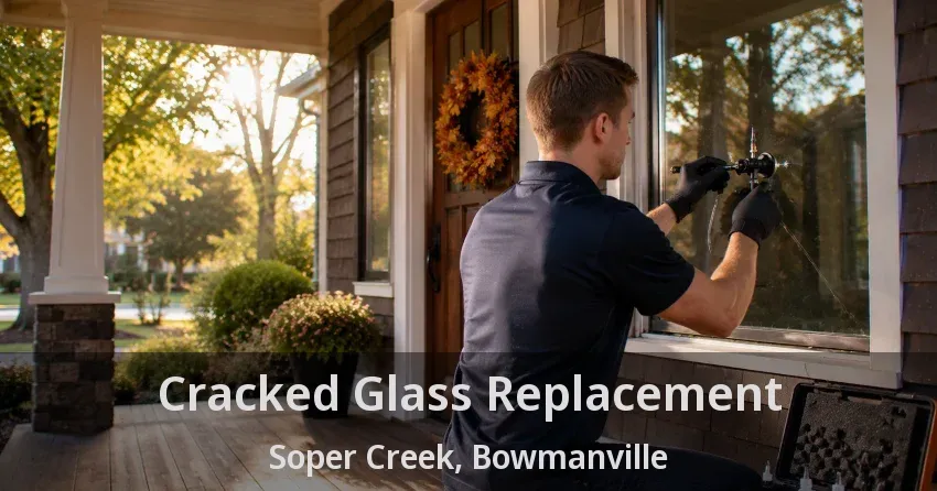 Cracked Glass Replacement Soper Creek, Bowmanville - ON