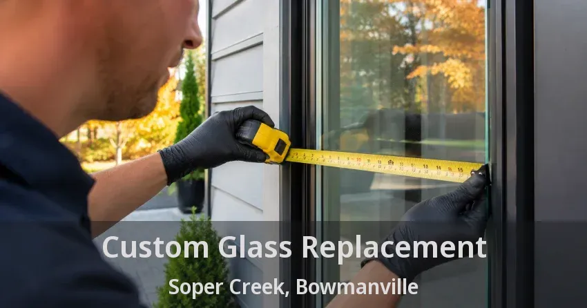 Custom Glass Replacement Soper Creek, Bowmanville - ON