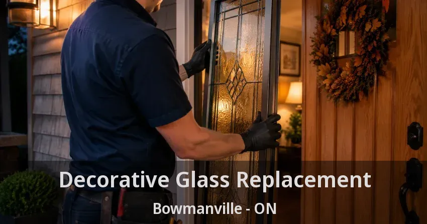Decorative Glass Replacement Bowmanville - ON