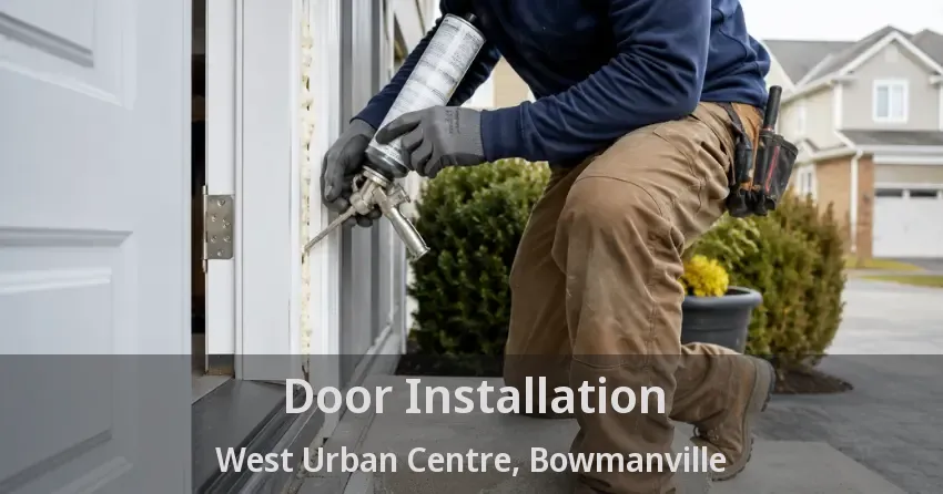 Door Installation West Urban Centre, Bowmanville - ON