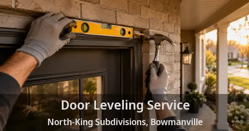 Door Leveling Service North-King Subdivisions, Bowmanville - ON