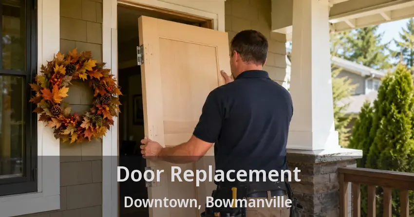Door Replacement Downtown, Bowmanville - ON
