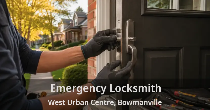 Emergency Locksmith West Urban Centre, Bowmanville - ON