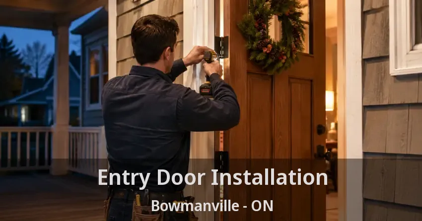 Entry Door Installation Bowmanville - ON