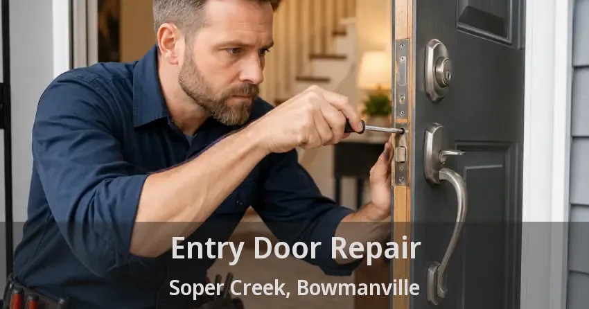 Entry Door Repair Soper Creek, Bowmanville - ON