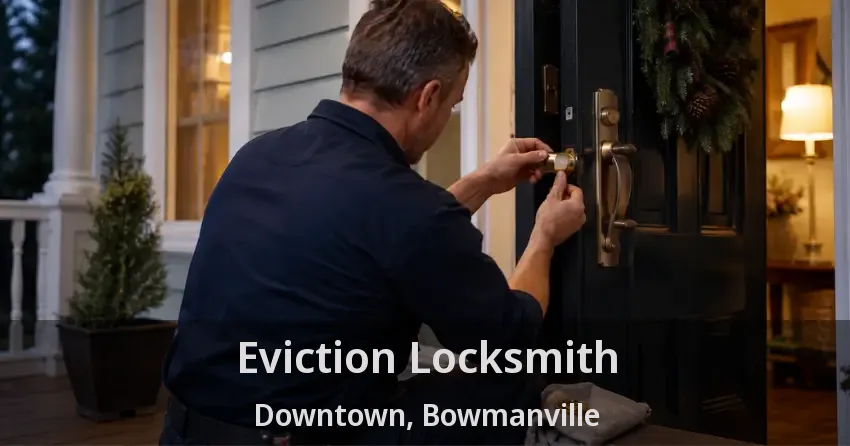 Eviction Locksmith Downtown, Bowmanville - ON