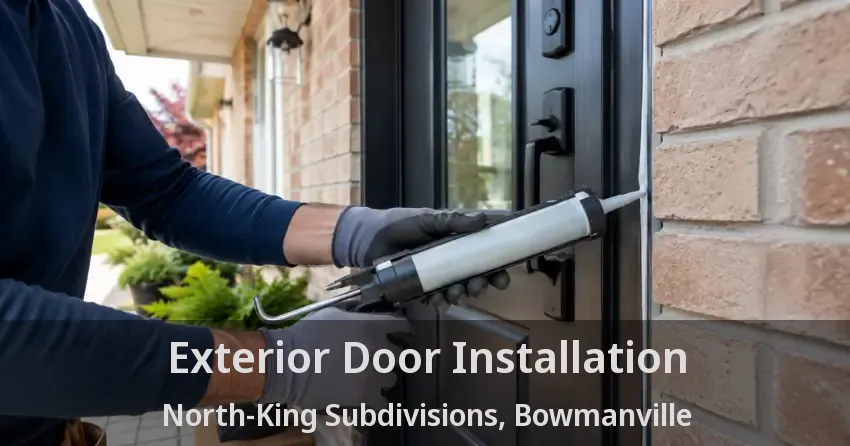 Exterior Door Installation North-King Subdivisions, Bowmanville - ON