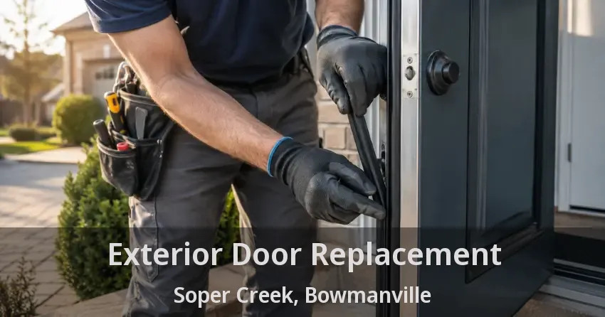 Exterior Door Replacement Soper Creek, Bowmanville - ON