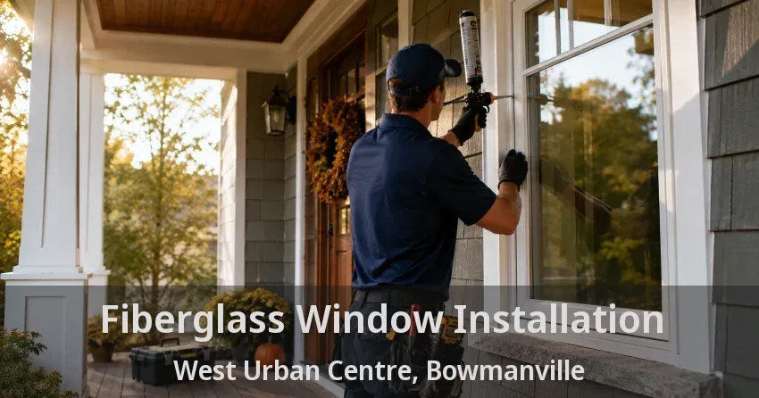 Fiberglass Window Installation West Urban Centre, Bowmanville - ON