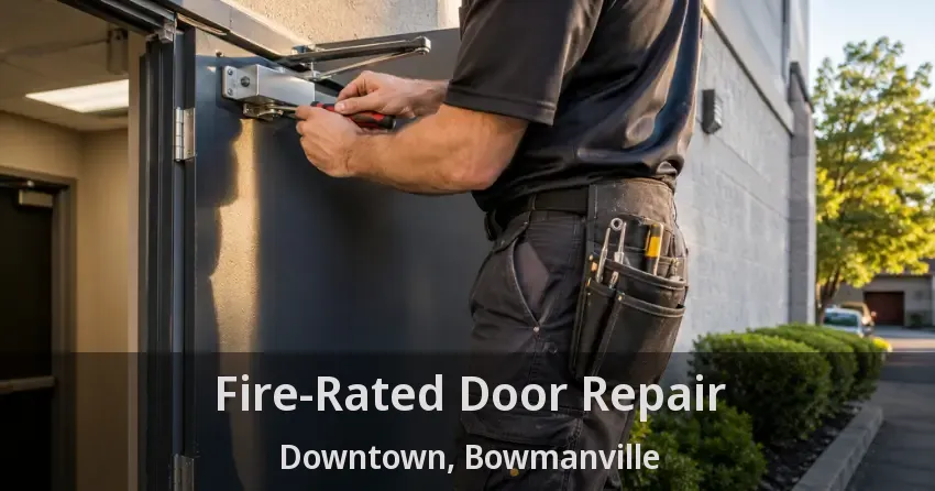Fire-Rated Door Repair Downtown, Bowmanville - ON