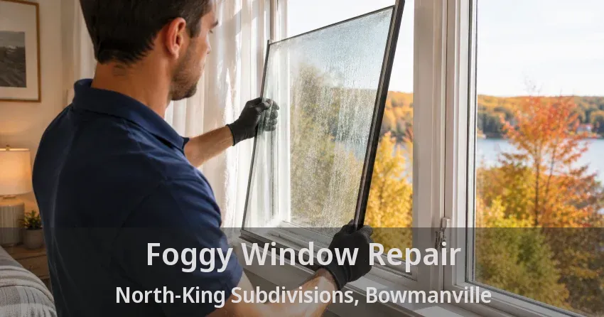 Foggy Window Repair North-King Subdivisions, Bowmanville - ON