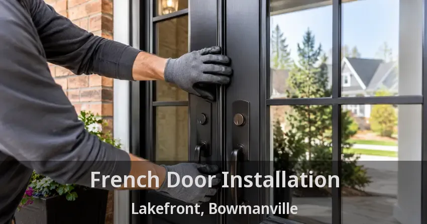 French Door Installation Lakefront, Bowmanville - ON