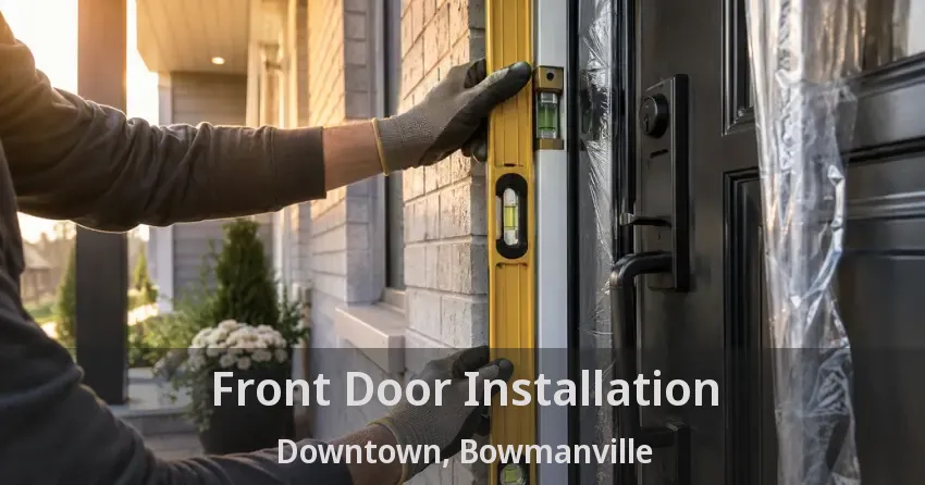 Front Door Installation Downtown, Bowmanville - ON