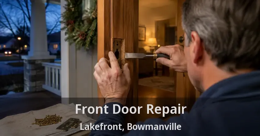 Front Door Repair Lakefront, Bowmanville - ON