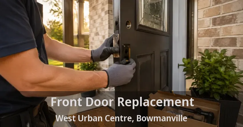 Front Door Replacement West Urban Centre, Bowmanville - ON