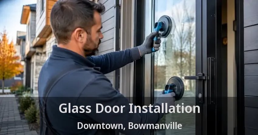 Glass Door Installation Downtown, Bowmanville - ON