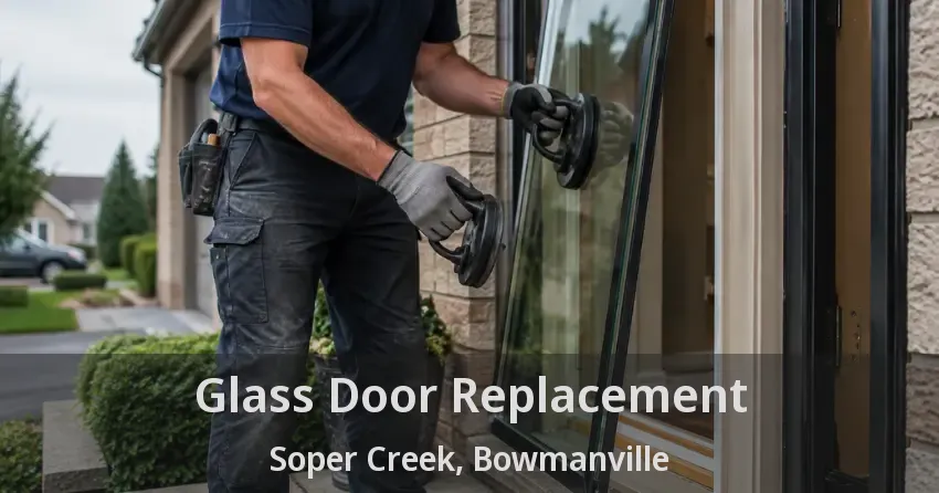 Glass Door Replacement Soper Creek, Bowmanville - ON