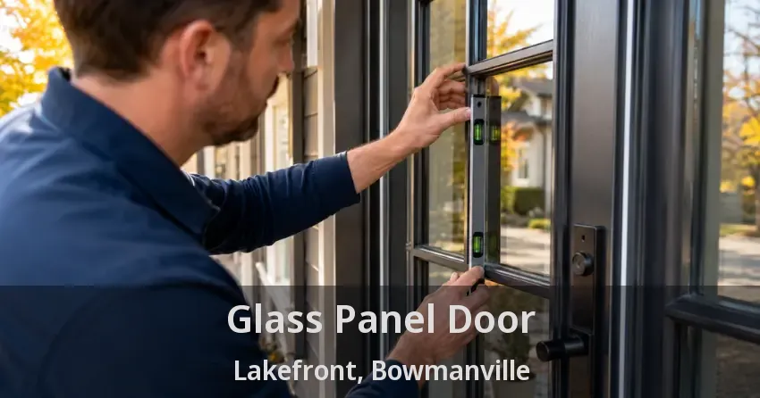 Glass Panel Door Lakefront, Bowmanville - ON