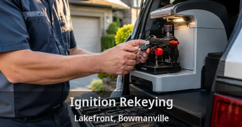 Ignition Rekeying Lakefront, Bowmanville - ON