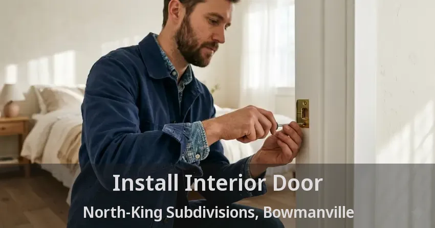 Install Interior Door North-King Subdivisions, Bowmanville - ON
