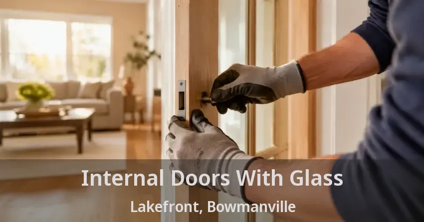 Internal Doors With Glass Lakefront, Bowmanville - ON