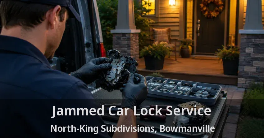 Jammed Car Lock Service North-King Subdivisions, Bowmanville - ON
