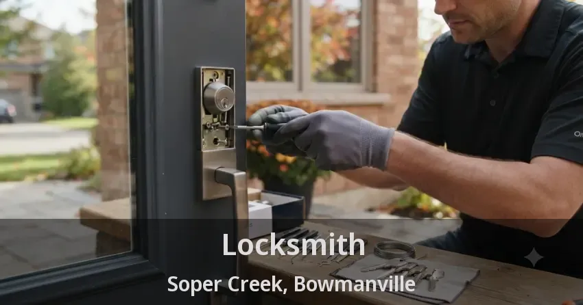 Locksmith Soper Creek, Bowmanville - ON