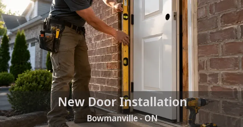 New Door Installation Bowmanville - ON