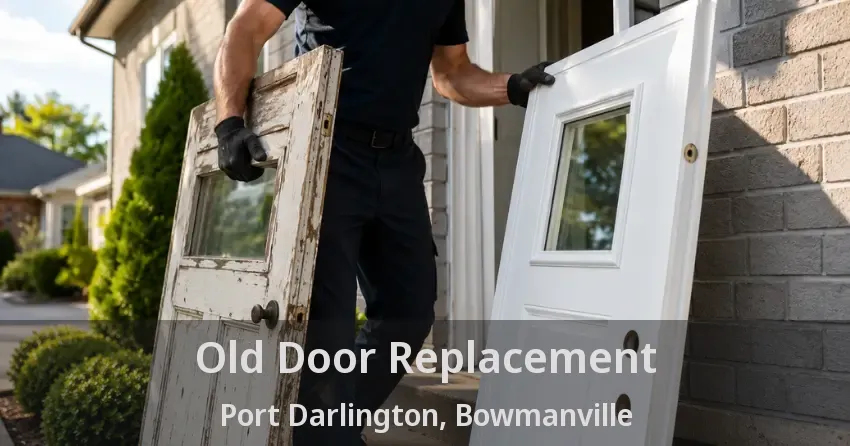 Old Door Replacement Port Darlington, Bowmanville - ON