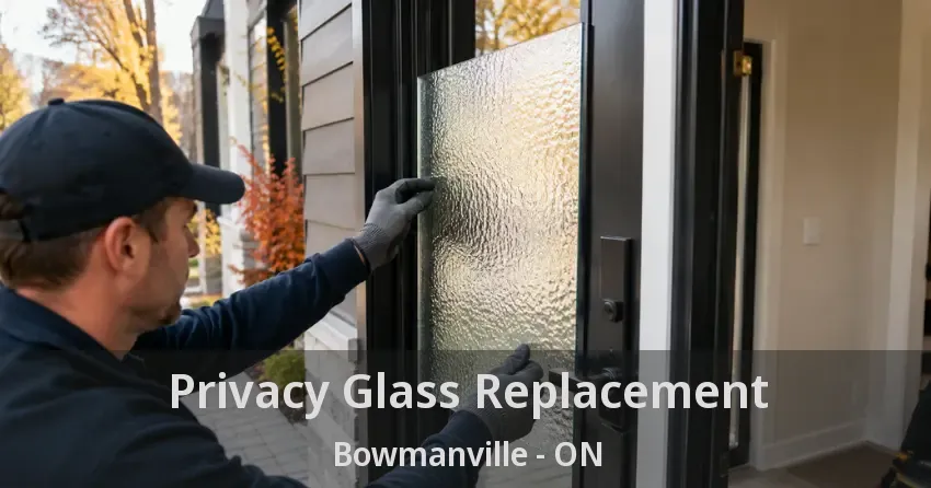 Privacy Glass Replacement Bowmanville - ON