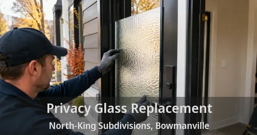 Privacy Glass Replacement North-King Subdivisions, Bowmanville - ON
