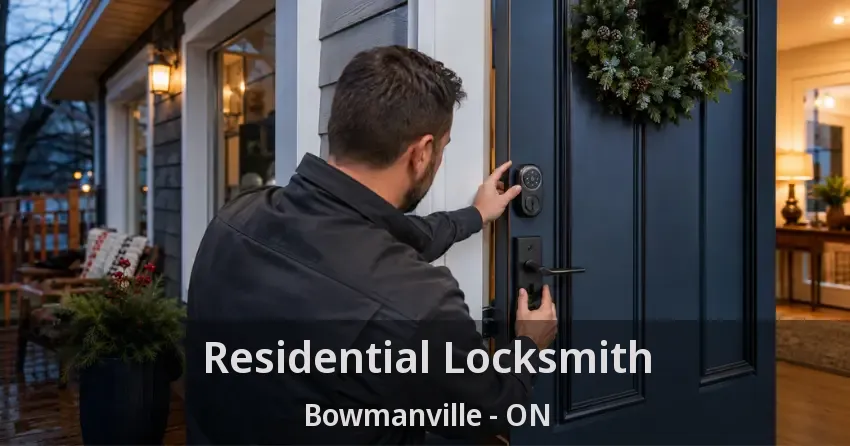 Residential Locksmith Bowmanville - ON