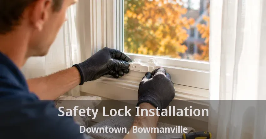 Safety Lock Installation Downtown, Bowmanville - ON