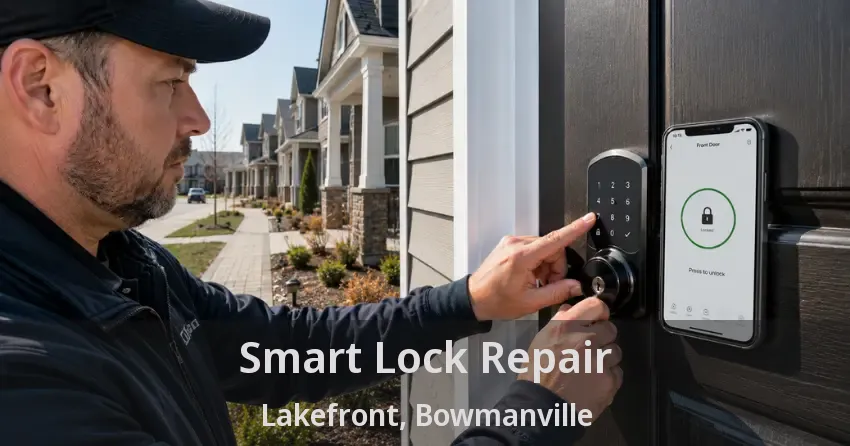 Smart Lock Repair Lakefront, Bowmanville - ON