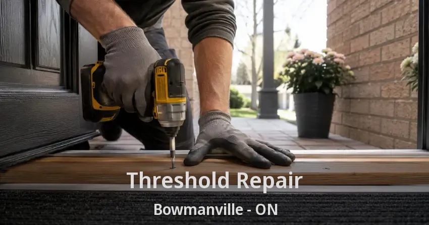 Threshold Repair Bowmanville - ON