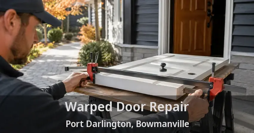 Warped Door Repair Port Darlington, Bowmanville - ON