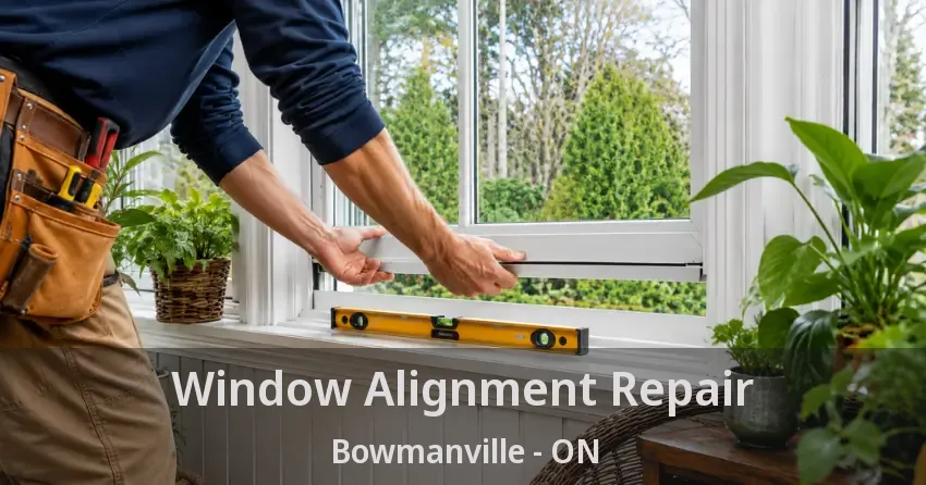 Window Alignment Repair Bowmanville - ON