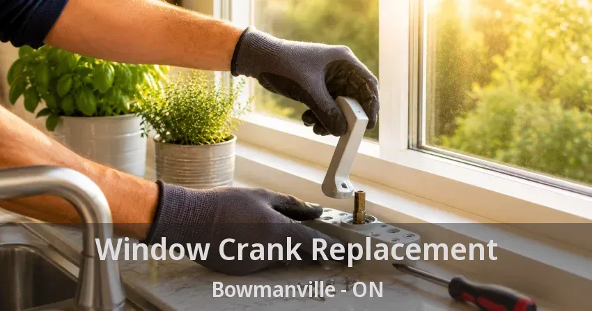 Window Crank Replacement Bowmanville - ON