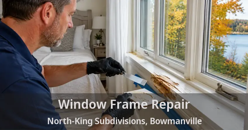 Window Frame Repair North-King Subdivisions, Bowmanville - ON