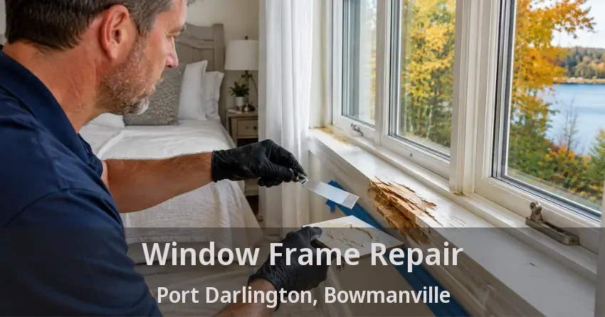 Window Frame Repair Port Darlington, Bowmanville - ON