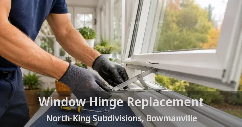 Window Hinge Replacement North-King Subdivisions, Bowmanville - ON