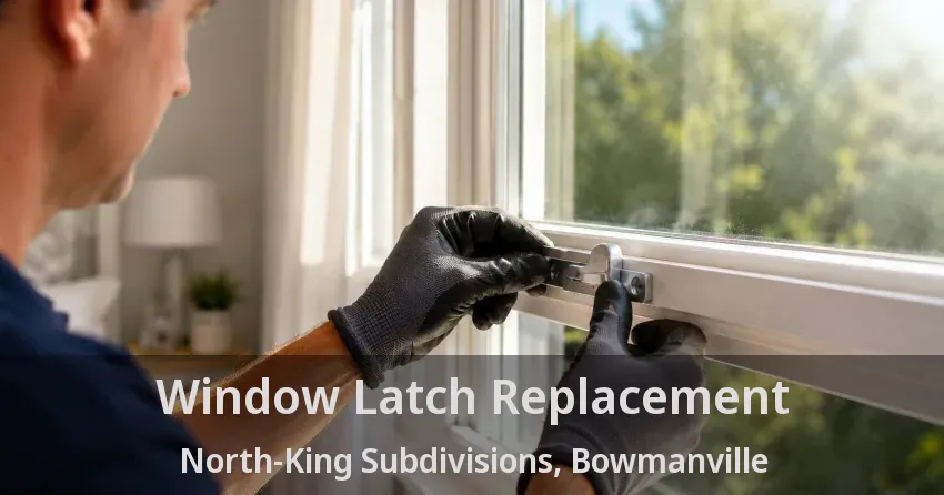 Window Latch Replacement North-King Subdivisions, Bowmanville - ON