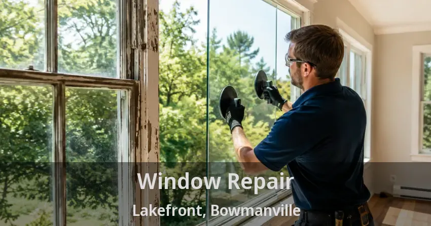 Window Repair Lakefront, Bowmanville - ON