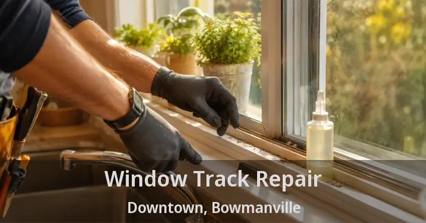 Window Track Repair Downtown, Bowmanville - ON